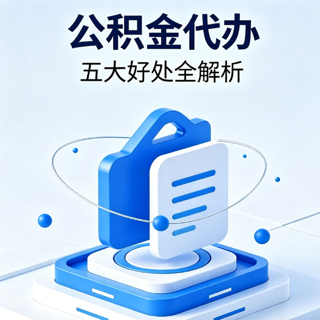 抚顺公积金代办到底值不值?这5大好处让你少走弯路